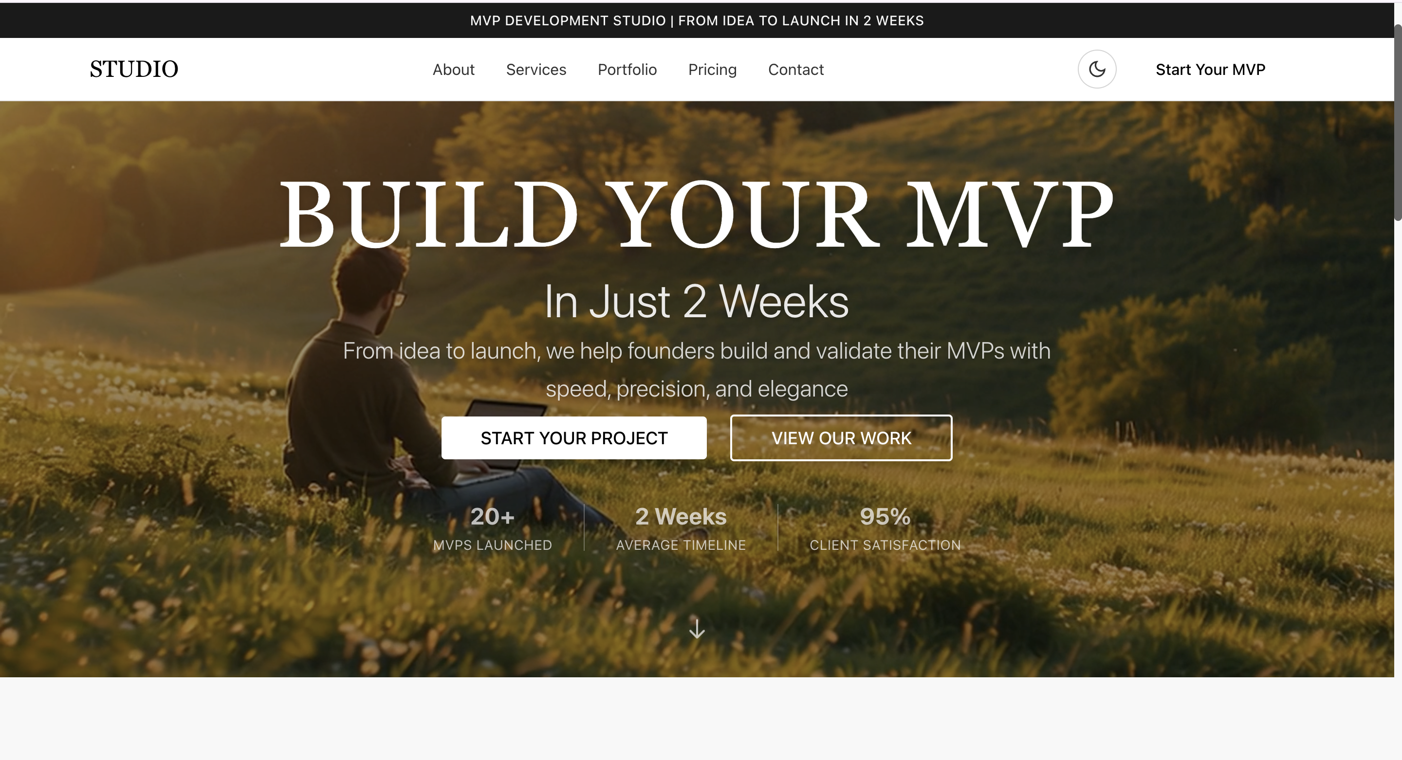 Studio - MVP Development Platform